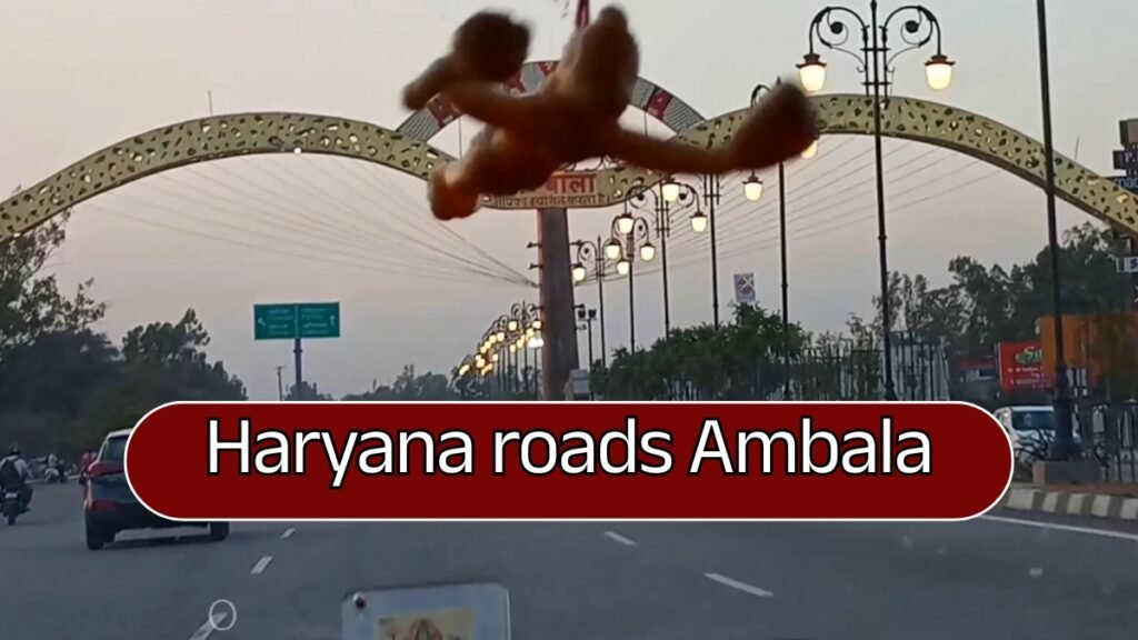 Haryana roads Ambala 